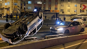 Polisin ‘dur’ ihtarına uymadılar! 2 polis yaralı