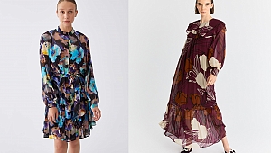 Şifon Elbise Modelleri