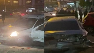 Yaşı küçük ehliyetsiz sürücü dehşet saçtı!