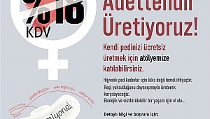 “Adettendir Üretiyoruz” atölyesi için başvurular başladı