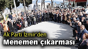 AK Parti tam kadro Menemen’in köylerinde