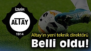 Altay'ın yeni teknik direktörü belli oldu!
