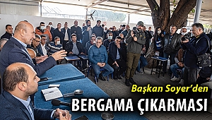 Başkan Soyer’den Bergamalı esnafa destek mesajı