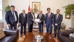 Başkan Soyer Kuzey İzmir Teknoloji Merkezi heyetini ağırladı