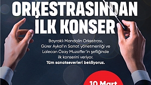 Bayraklı Belediyesi ‘Mandolin Orkestrası’ ilk kez sahneye çıkıyor