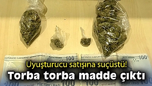 Çeşme'de uyuşturucu satışına suçüstü