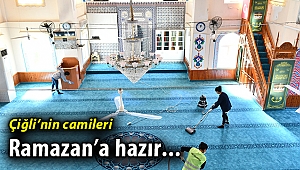 Çiğli’de Camiler Ramazan’a Hazır
