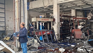 Diyarbakır'da sanayi sitesinde patlama: 5'i ağır 7 yaralı