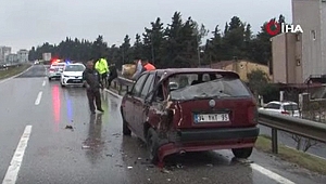 E-5'te kahreden ölüm! Tır ile otomobil arasına sıkıştı