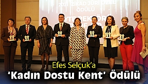 Efes Selçuk’a “Kadın Dostu Kent” Ödülü