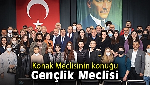 Gençler Konak Belediye Meclisi’ne konuk oldu