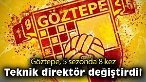 Göztepe, 5 sezonda 8 kez teknik direktör değiştirdi