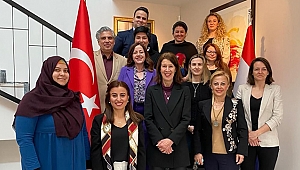Hollanda Büyükelçisi İGC’yi konutunda ağırladı