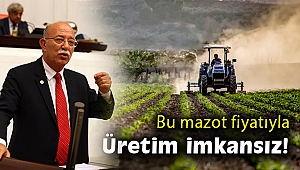 İsmail Koncuk: Bu mazotla çiftçi nasıl üretim yapacak?