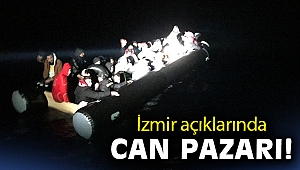 İzmir açıklarında can pazarı!