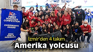 İzmir’den 4 takım Amerika yolcusu