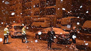 Karda drift şovu pahalıya patladı
