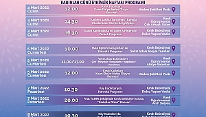 Kınık'ta Kadınlar Günü etkinliklerle kutlanacak