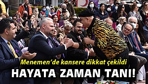Pehlivan çiftinden 'kanser kader olmasın' çağrısı