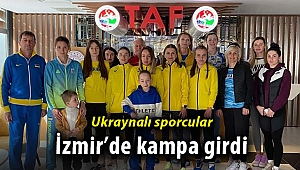 Savaştan kaçan Ukraynalı milli atletler, İzmir'de kampta