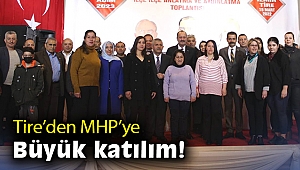 Tire’den MHP'ye büyük katılım
