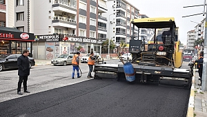 Torbalı'da asfalt seferberliği sürüyor