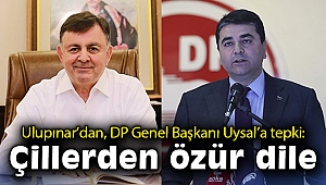 Ulupınar'dan, DP Genel Başkanı Uysal'a tepki: Çillerden özür dile