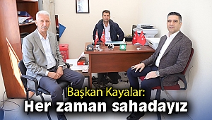 Başkan Kayalar, mahalle ziyaretlerini tamamladı