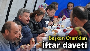 Başkan Oran’dan iftar daveti