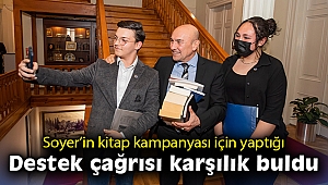 Başkan Soyer’in kitap kampanyası için yaptığı destek çağrısı karşılık buldu