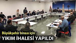 Belediye Sarayı'nın yıkım ihalesinde ilk aşama tamam!