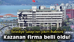 Belediye Sarayı’nın yıkım ihalesini kazanan firma belli oldu!