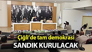 Çiğli, Grup Başkanvekilliği için sandık kuracak