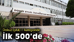 Dokuz Eylül, 11 kategoride ilk 500’de