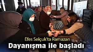 Efes Selçuk’ta Ramazan dayanışma ile başladı