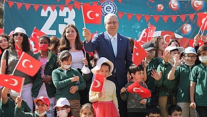 Ege’de 23 Nisan coşkusu doyasıya yaşandı