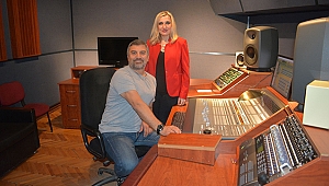 EÜ Devlet Türk Musikisi Konservatuarında yenilenen ses kayıt stüdyosu hizmete açıldı