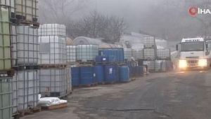 Gaziosmanpaşa'da fabrikadaki kazan patladı, koku etrafa yayıldı