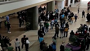 Hasta yakını terörü, korku dolu anlar yaşattı