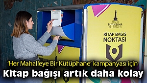 “Her Mahalleye Bir Kütüphane” dayanışması sürüyor: Kitap bağışı artık daha kolay