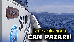 İzmir açıklarında 23 düzensiz göçmen kurtarıldı