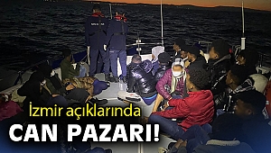 İzmir açıklarında can pazarı!