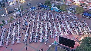İzmir Büyükşehir Belediyesi’nin iftar sofrası Aliağa’da kuruldu