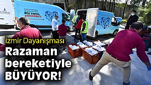 İzmir Dayanışması “Ramazan sofralarında iftar bereketi”yle büyüyor