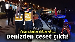 İzmir’de denizde erkek cesedi bulundu