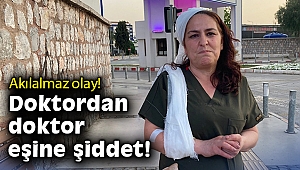 İzmir'de hastane içerisinde, doktordan doktor eşine şiddet