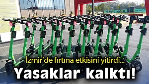 İzmir'de motosiklet ve scooter yasağı iptal oldu!