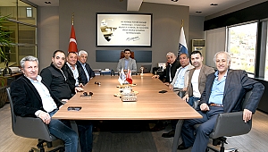 Kars Ardahan Iğdır Derneği’nden Başkan Ömer Günel’e destek ziyareti