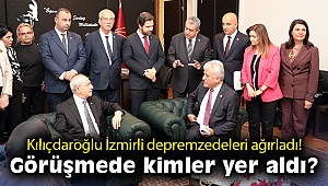 Kılıçdaroğlu İzmirli depremzedeleri ağırladı! Görüşmede kimler yer aldı?