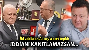 Özkan ve Sertel'den Serdar Aksoy'a sert tepti: İddianı kanıtlamazsan...